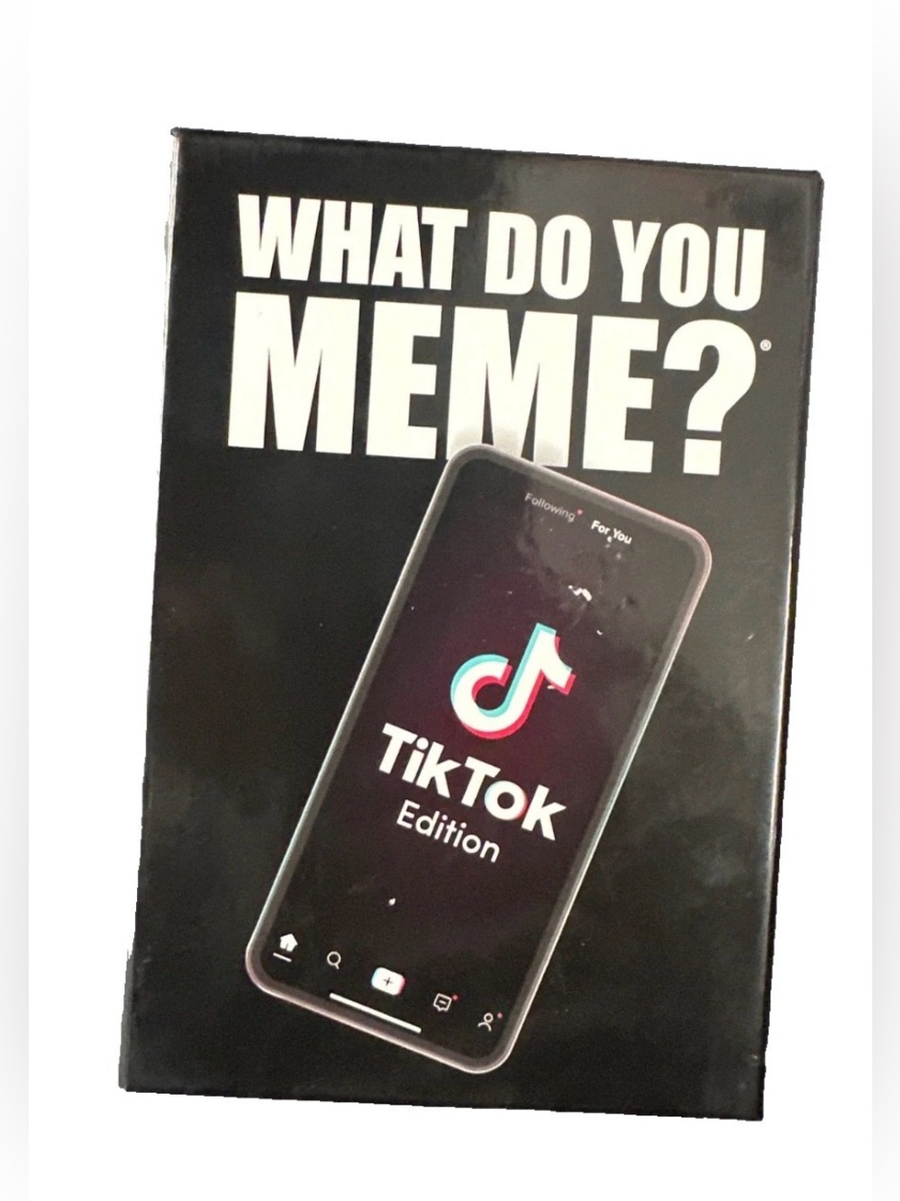What Do You Meme? TikTok Edition Party Card Game - Black
